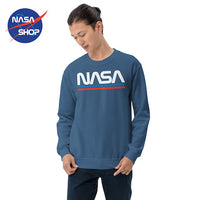 Sweat NASA Bleu Indigo Homme ∣ NASA SHOP FRANCE®