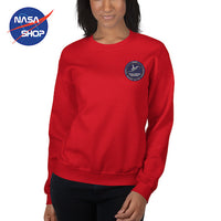 Sweat NASA - Broderie - Rouge ∣ NASA SHOP FRANCE®