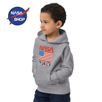 Sweat NASA Enfant - Gris à Capuche ∣ NASA SHOP FRANCE®