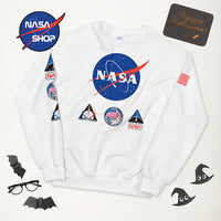 Sweat NASA pour enfant avec le logo Worm Officiel ∣ NASA SHOP FRANCE®