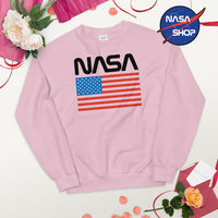 Sweat NASA Femme Rose ∣ NASA SHOP FRANCE®