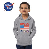 Sweat NASA Fille Gris - capuche ∣ NASA SHOP FRANCE®
