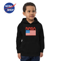 Sweat NASA Garçon Drapeau Worm ∣ NASA SHOP FRANCE®