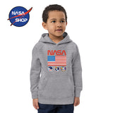 Sweat NASA Garçon Gris à capuche ∣ NASA SHOP FRANCE®
