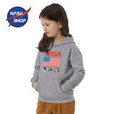 Sweat NASA Garçon - Gris - Capuche ∣ NASA SHOP FRANCE®