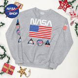 Sweat NASA Garçon Gris pas cher ∣ NASA SHOP FRANCE®