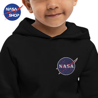 Sweat NASA Garçon Noir / Black ∣ Nasa Shop France