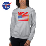 Sweat NASA Gris Fille