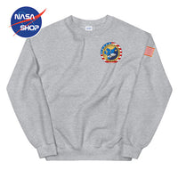 Sweat NASA Gris Homme Apollo ∣ NASA SHOP FRANCE®