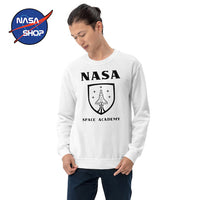 Sweat NASA Homme Blanc Space Academy ∣ NASA SHOP FRANCE®