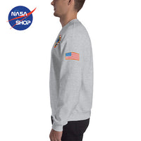 Sweat NASA Homme Gris Apollo ∣ NASA SHOP FRANCE®