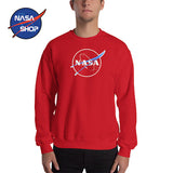 Sweat NASA Homme Rouge ∣ Collectionn  NASA SHOP FRANCE®