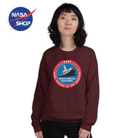 Sweat NASA Marronn Femme discovery ∣ NASA SHOP FRANCE®