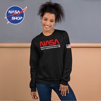 Sweat NASA Noir Femme - Pas Cher ∣ NASA SHOP FRANCE®