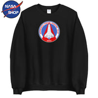 Sweat NASA Noir pour homme avec logo rouge et blanc
