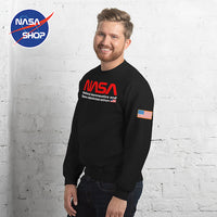 NASA SHOP FRANCE® ∣ Sweat NASA Noir Imprimé Recto
