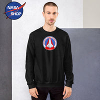 Sweat NASA Noir pas cher en stock sur NASA SHOP FRANCE®