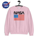 Sweat NASA Rose Femme ∣ NASA SHOP FRANCE®