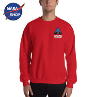 Sweat NASA Rouge Homme ∣ NASA SHOP FRANCE®