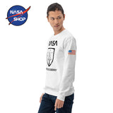 Sweat NASA Space Academy Blanc ∣ NASA SHOP FRANCE®