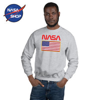 Sweat Shirt Homme NASA Gris ∣ NASA SHOP FRANCE®