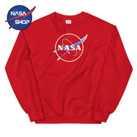 Sweat-shirt NASA Homme Rouge ∣ NASA SHOP FRANCE®