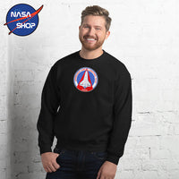 Sweat Shirt NASA Noir ALT au design exclusif NASA SHOP FRANCE®