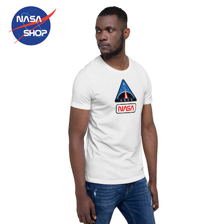 T-Shirt NASA Homme | Blanc ARES 🚀