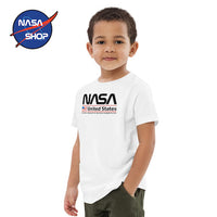 T Shirt Garçon NASA Blanc - NASA SHOP FRANCE®