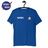 T Shirt NASA Bleu Marine Homme