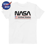 T Shirt NASA Garçon Logo NASA - NASA SHOP FRANCE®