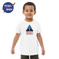 T-Shirt NASA Garçon Blanc - NASA SHOP FRANCE