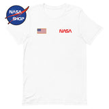 T Shirt NASA Homme Blanc Vintage ∣ NASA SHOP FRANCE®