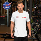 T Shirt NASA Homme Blanc ∣ NASA SHOP FRANCE®