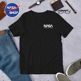 T Shirt NASA Homme Col Rond Noir ∣ NASA SHOP FRANCE®