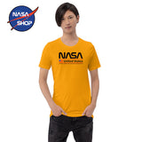 T Shirt NASA Homme Gold ∣ NASA SHOP FRANCE®