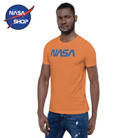 T Shirt NASA Orange - Logo Vintage ∣ NASA SHOP FRANCE®