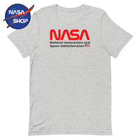 T Shirt NASA Gris ∣ Logo ∣ Nasa Shop France