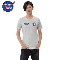 T-Shirt NASA Homme Gris
