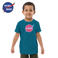 T-shirt Garçon NASA Bleu