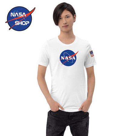 T-shirt Homme NASA – Logo Officiel – Gris – Taille XL – Neuf Avec étiquettes