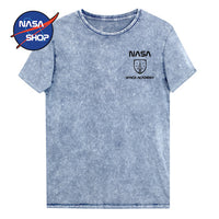T-Shirt NASA Brodé bleu ∣ NASA SHOP FRANCE®