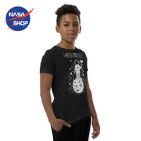 T Shirt NASA Gar on Noir