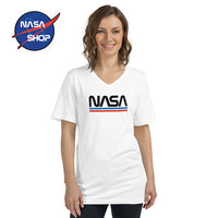 T-Shirt NASA Femme Col en V ∣ NASA SHOP FRANCE®