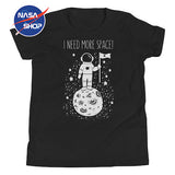 T Shirt NASA Garçon Noir ∣ NASA SHOP FRANCE®