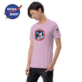 T Shirt NASA Homme Atlantis Lilac ∣ NASA SHOP FRANCE®