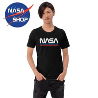 T Shirt NASA Homme Noir pour tous les fans de la NASA avec design exclusif NASA Shop France