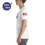 T Shirt NASA Logo Officiel Bleu Blanc Rouge ∣ NASA SHOP FRANCE®