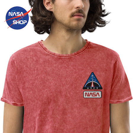 T-Shirt NASA Rouge Homme ∣ NASA SHOP FRANCE®