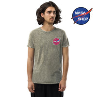 T Shirt NASA Vert Armée Brodé ∣ NASA SHOP FRANCE®